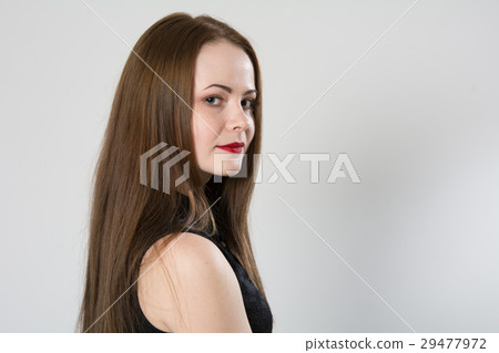 Close-up portrait of a young beautiful woman 29477972