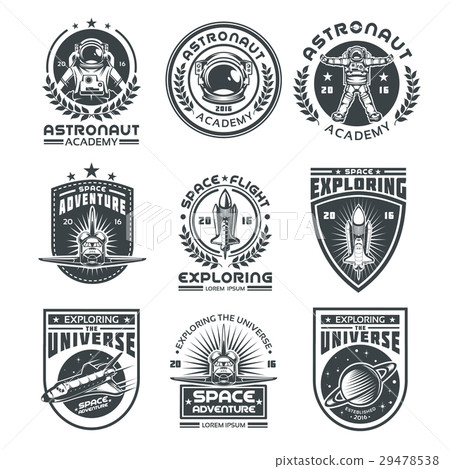 Set of icons space. 29478538