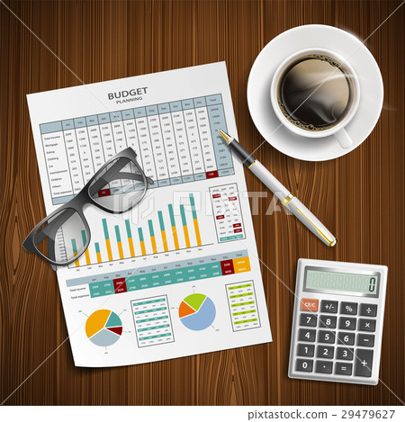 Planning family budget. Financial document 29479627