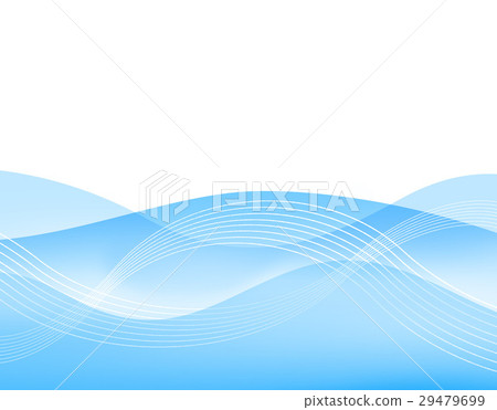 Wave curve pattern on the water surface Wave curve pattern on the water surface 29479699