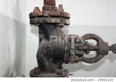 Rust tube close up shot black Rust tube close up shot black 29481210