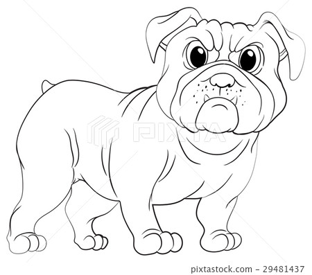 Doodles drafting animal for pug dog Doodles drafting animal for pug dog 29481437