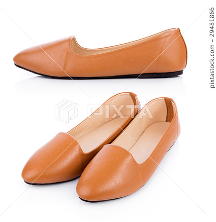 Leather shoes isolated on white background 29481866