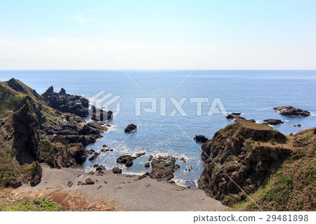 Akita prefecture Yatsumori cho Nihonkai coastline Akita prefecture Yatsumori cho Nihonkai coastline 29481898