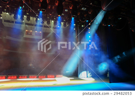Illuminated show stage 29482053
