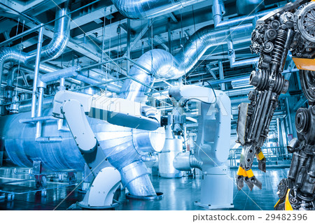 Human robot control automatic robotic hand machine 29482396