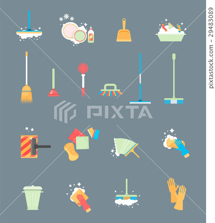 Cleaning company vector concept design. - Stock Illustration [29483089 ...