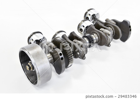 曲軸和活塞 29483346