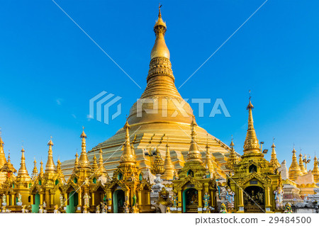 Shwedagon Pagoda Yangon in Myanmar Shwedagon Pagoda Yangon in Myanmar 29484500