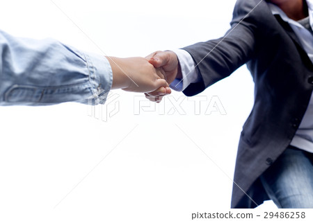 Help concept hand reaching out to help someone 29486258