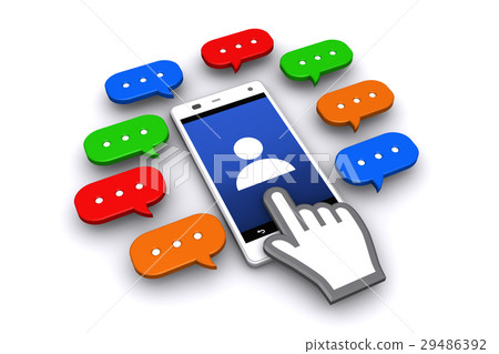 Social media concept 29486392