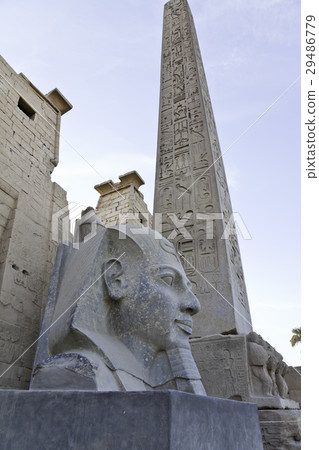 Sculpture of Rameses II at Luxor Temple 29486779