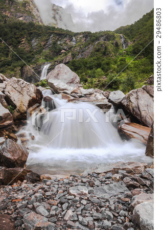 High waterfalls at Shangria High waterfalls at Shangria 29486803