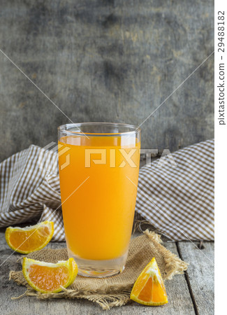Glass of fresh orange juice for health. Glass of fresh orange juice for health. 29488182