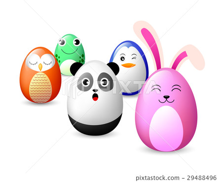 Creative easter concept of eggs . Creative easter concept of eggs . 29488496
