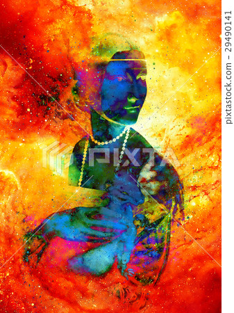 Graphic effect collage of my reproduction of 29490141