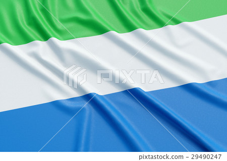 Sierra Leone flag 29490247