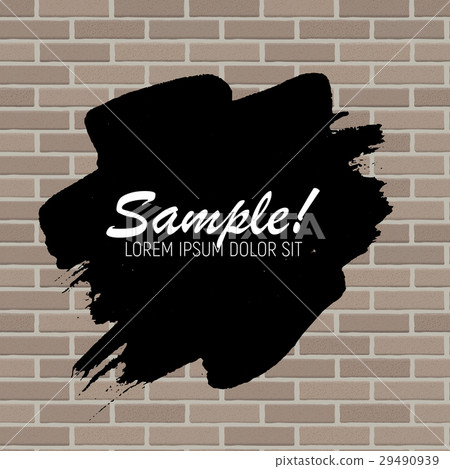 Repair Tools and Instruments on Brick Wall Vector 29490939