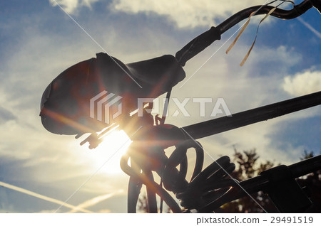 bike in the backlight bike in the backlight 29491519