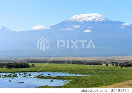 Snow on top of Mount Kilimanjaro 29491724