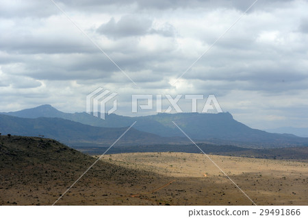 Landscape in Tsavo National Park, Kenya Landscape in Tsavo National Park, Kenya 29491866