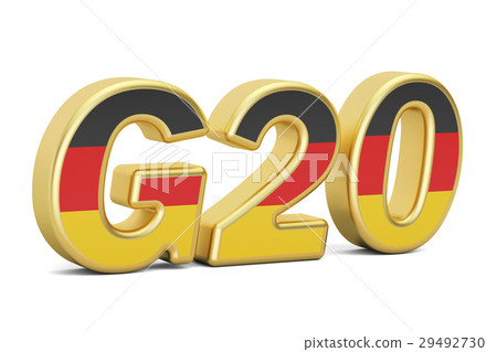 Summit G20 concept. German G20 meeting 29492730