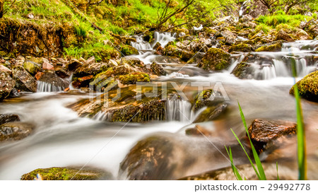 dreamy waterfall in Scotland dreamy waterfall in Scotland 29492778