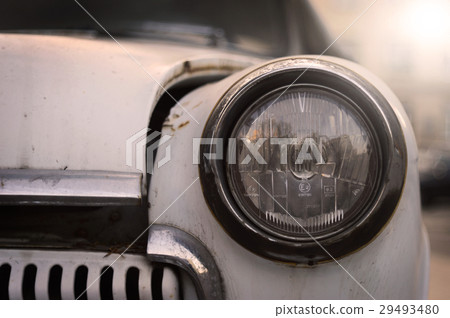 Old car unattended.  29493480