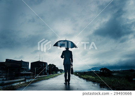 Businessman Umbrella Businessman Umbrella 29493666