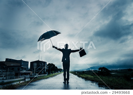 Businessman Umbrella Businessman Umbrella 29493668