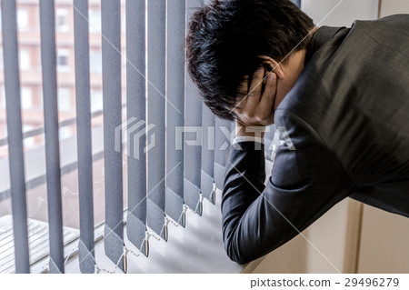 depressed businessman depressed businessman 29496279