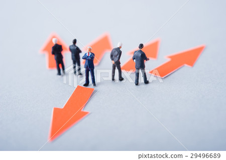 Businessman and Arrow 29496689