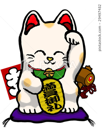 Lucky cat - crowded celebration 29497482