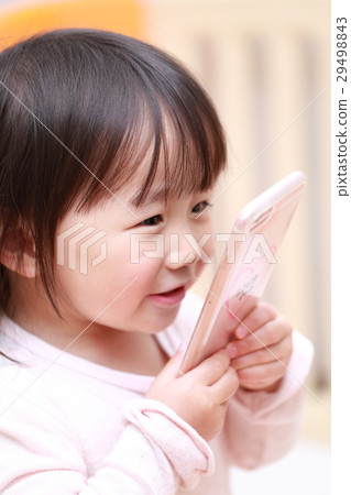 寶貝（智能手機移動電子郵件寶寶幼兒女孩1歲1歲好奇心興趣iiphone） 29498843