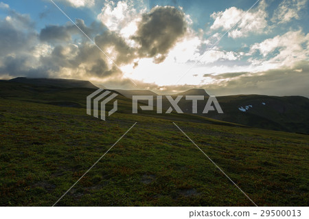 Before sunset sky over the Viluchinsky pass 29500013