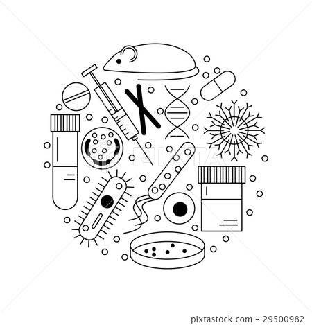 immunology research icons 29500982