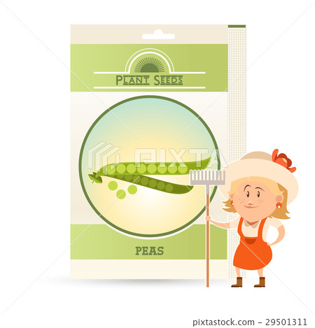 Pack of Peas seeds icon Pack of Peas seeds icon 29501311