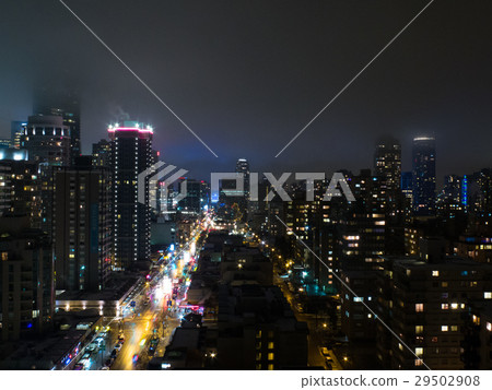 Night view of Vancouver 29502908