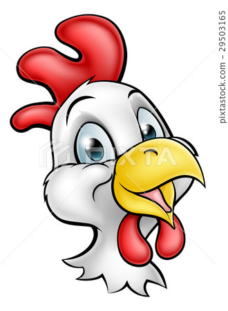 Cartoon Chicken Rooster Character 29503165