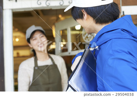 送餐送貨圖像 29504038