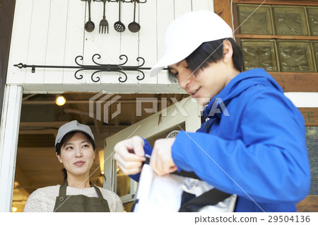 送餐送貨圖像 送餐送貨圖像 29504136