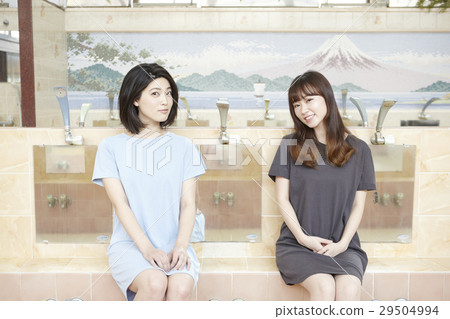 Sento bathing bath washing area 29504994