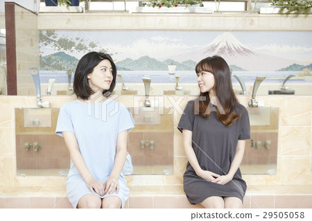 Sento bathing bath washing area Sento bathing bath washing area 29505058