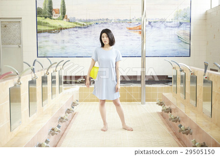 Sento bathing bath washing area Sento bathing bath washing area 29505150