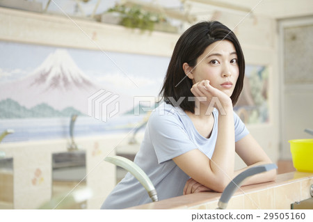 Sento girls wash portrait women 29505160