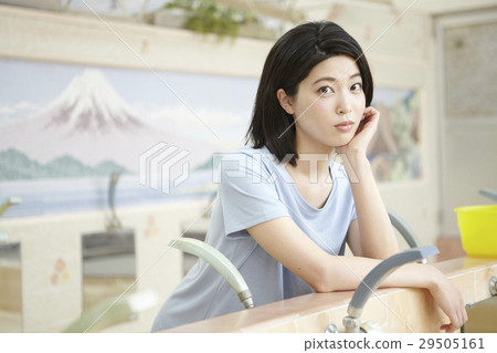 Sento girls wash portrait women 29505161