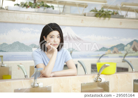 Sento girls wash portrait women 29505164