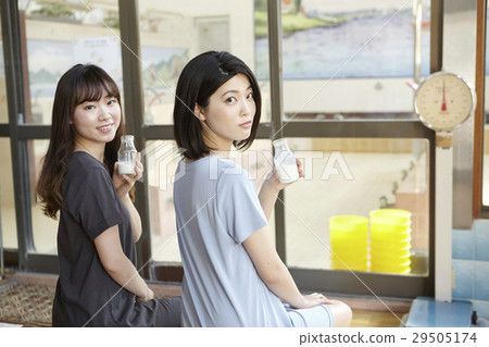Sento girls' dressing room women Sento girls' dressing room women 29505174