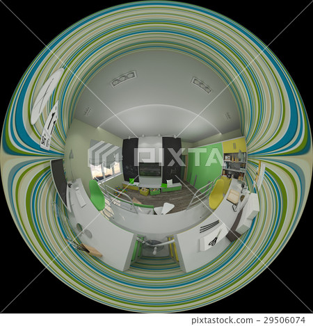 3d illustration interior design of children's room 29506074
