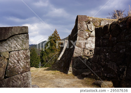 日本大山城堡岩村城 日本大山城堡岩村城 29507636